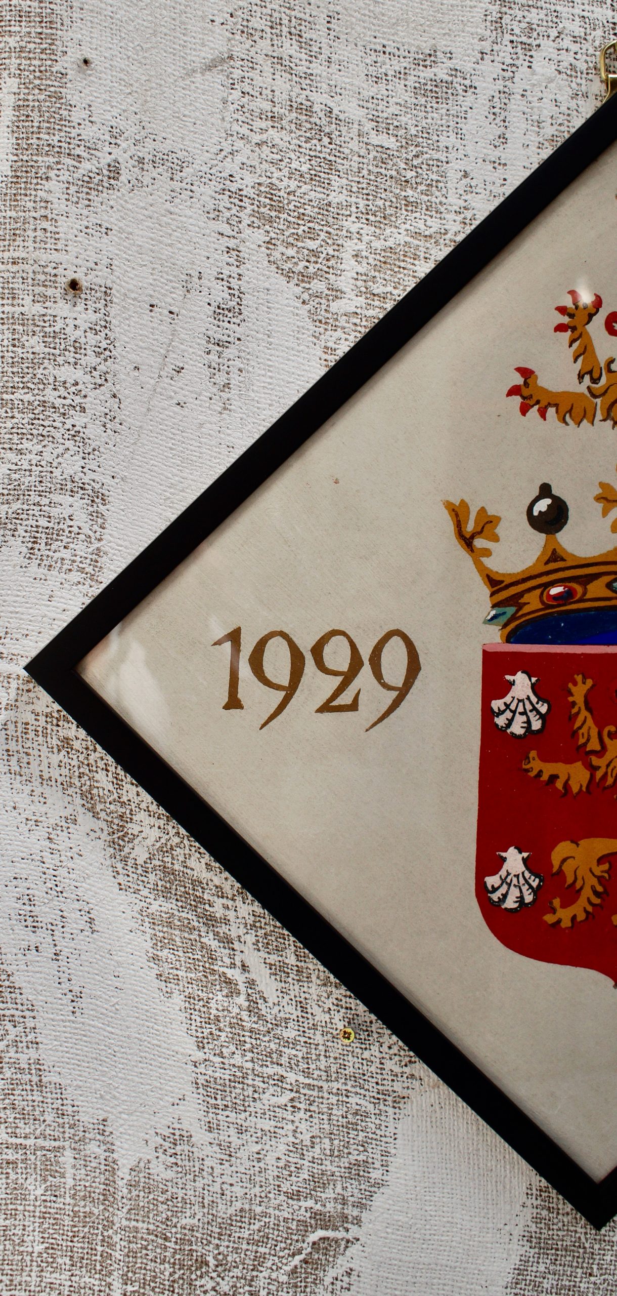 Large Vintage College Parchments Clubhouse Interiors Ltd