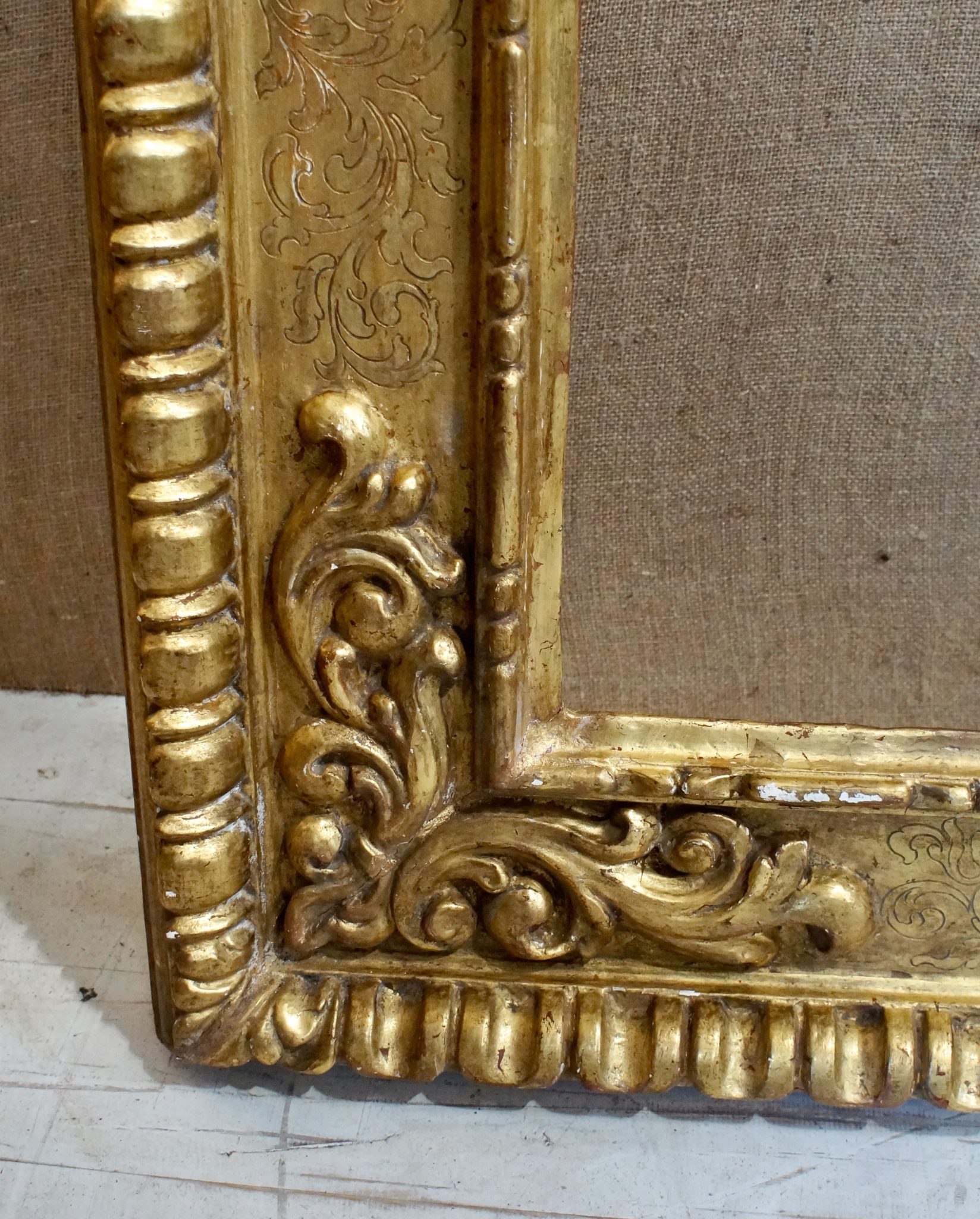 Large Victorian Gesso Gilt Frame Clubhouse Interiors Ltd