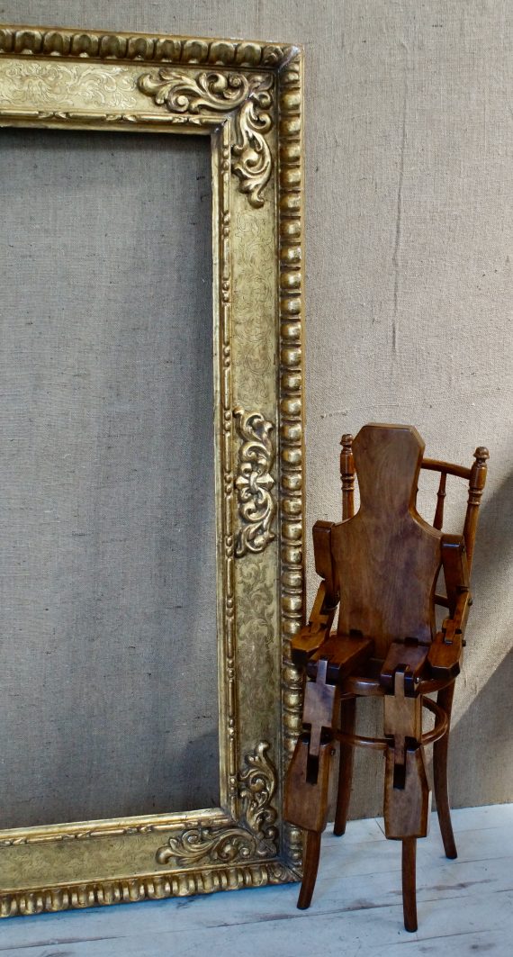 Large Victorian Gesso Gilt Frame Clubhouse Interiors Ltd