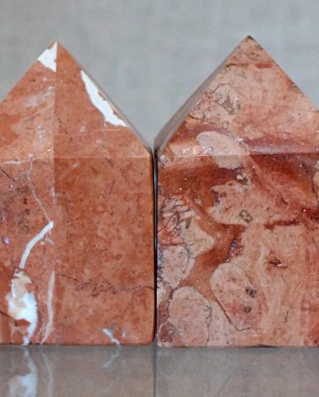Vintage Veined Marble Obelisk Paper Weights (SOLD)
