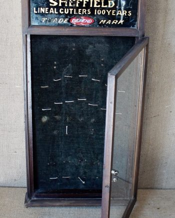 Rare Antique W.Saynor Ltd Of Sheffield Shop Display Case (SOLD)