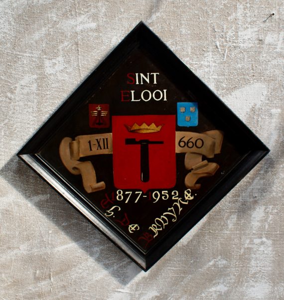 Vintage Belgique Family Hatchment