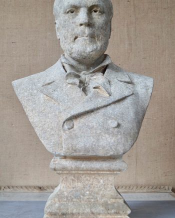 Heavy Cast Iron Library Bust (SOLD)