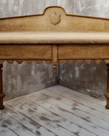 Antique Regency Bleached Oak Server/Console Table (SOLD)