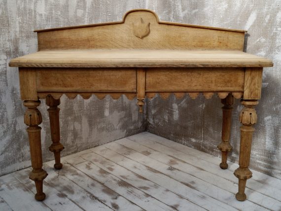 Antique Regency Bleached Oak Server/Console Table (SOLD)