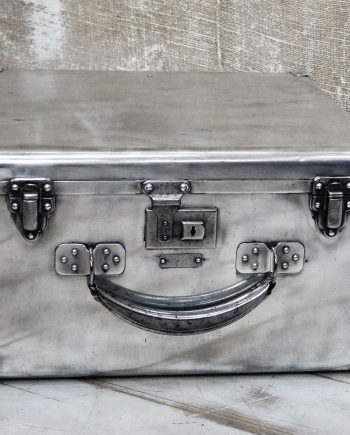 Polished Aluminium Hat Box (SOLD)
