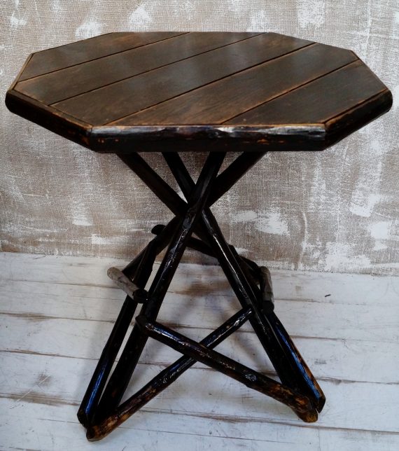 Primitive Pine Folk Art Table (SOLD)