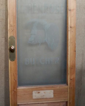 Victorian Butchers Shop Front Door (SOLD)