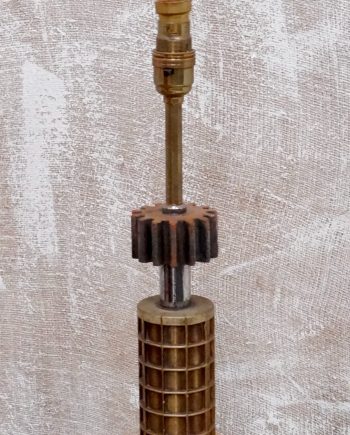 Antique Brass Candy Drop Roller Lamp
