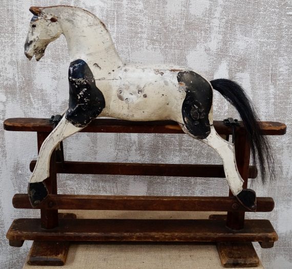 Antique Victorian Midsized Rocking Horse (SOLD)
