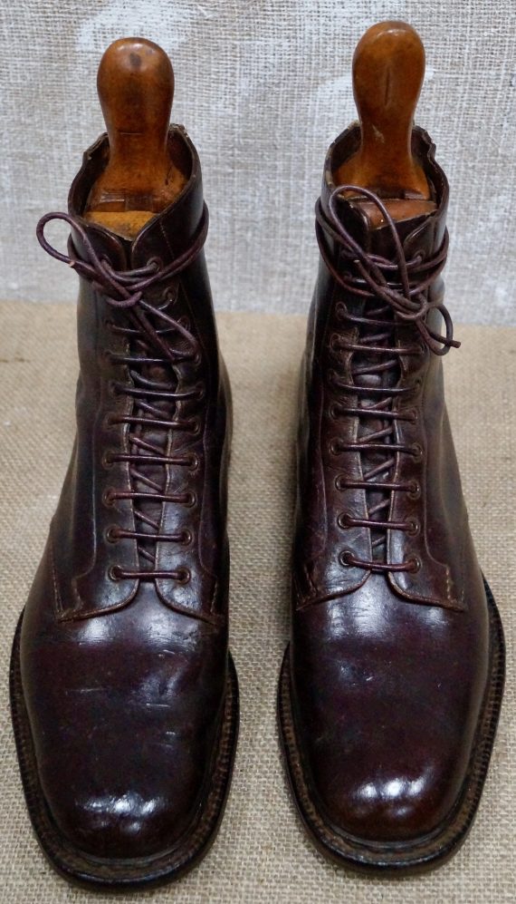 Vintage Ankle Rise Countrymen’s Boots and Original Trees