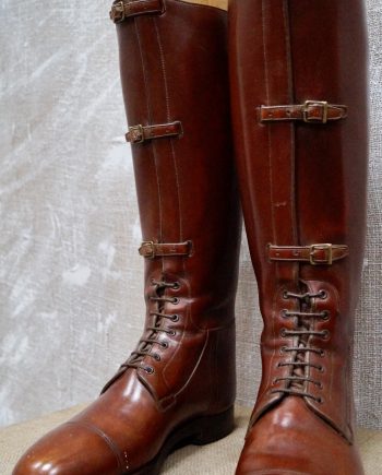 WW1 Field Marshall Boots and Original Trees (SOLD)