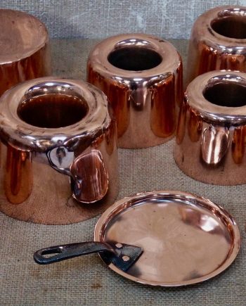 Victorian Copper Jelly Moulds