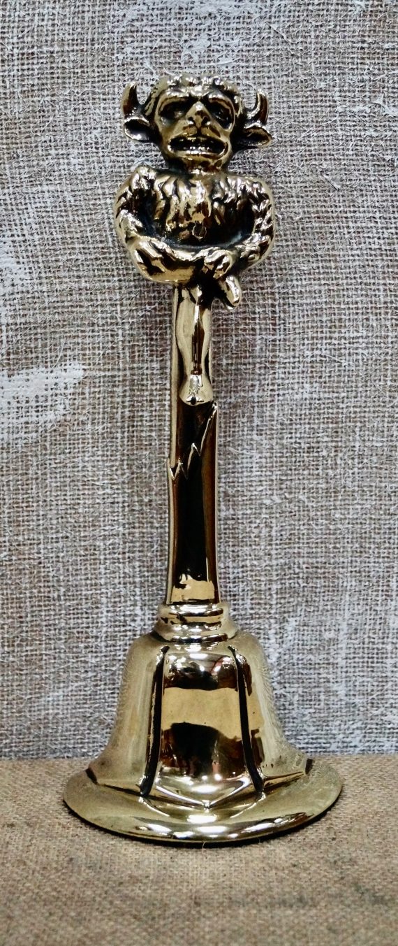 Rare Brass ‘Lincoln Imp’ Door Porter