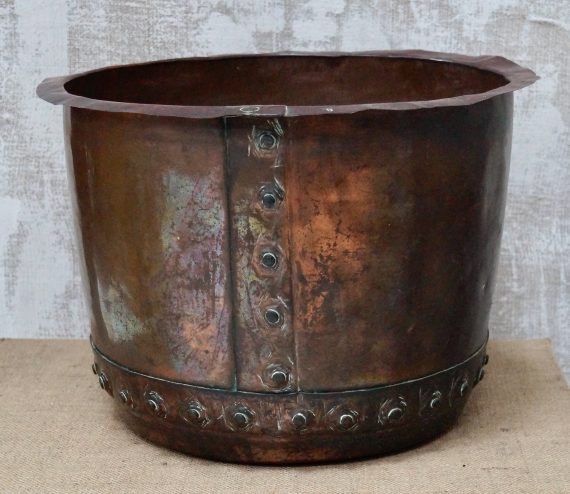 Early Victorian Copper Cauldron (SOLD)