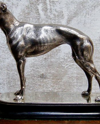 Silver Plated Greyhound Trophy (SOLD)