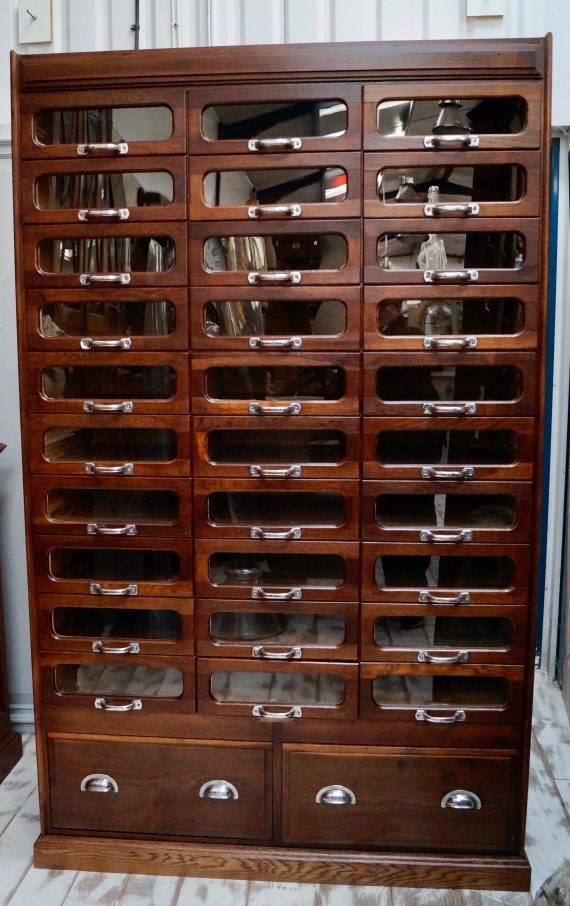 Vintage Haberdashery Shop Display Cabinet (SOLD)