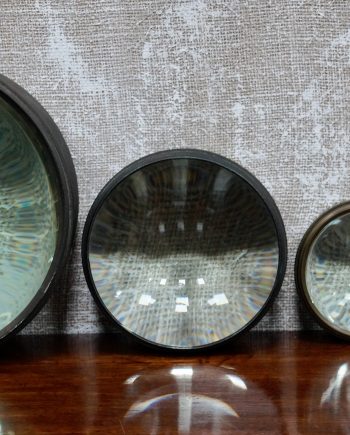 Rare Set Of Victorian Projector Lenses