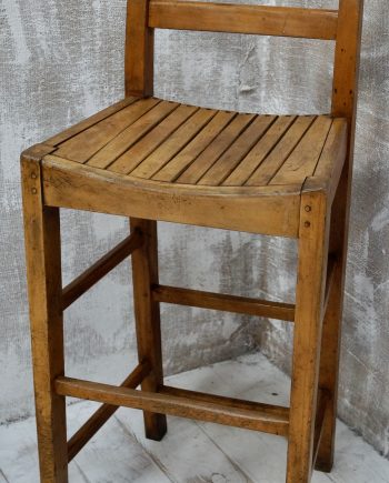 Vintage Artists Beechwood Bar Stool (SOLD)