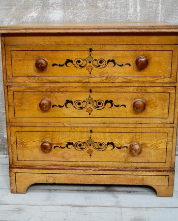 Victorian Painted Chest Of Drawers (SOLD)
