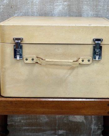 Vintage Square Vellum Hat Box (SOLD)