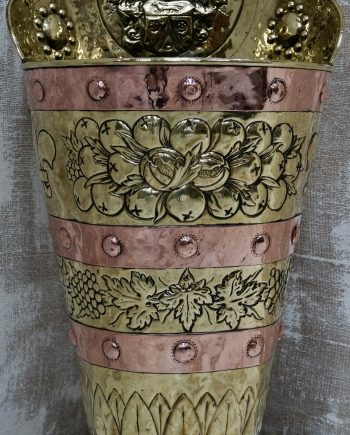 French Copper & Brass Grape Hod (SOLD)