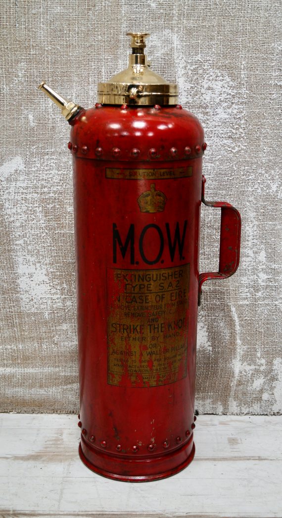 Vintage George VI Fire Extinguisher (SOLD)