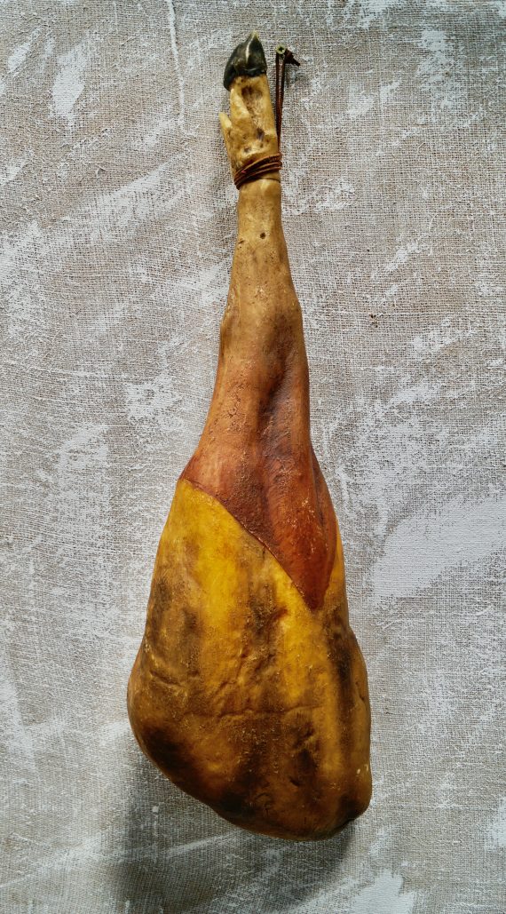 Victorian Butcher’s Shop Wax Display Leg of Pork (SOLD)