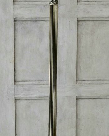 Victorian Corinthian Telescopic Brass Floor Lamp (SOLD)