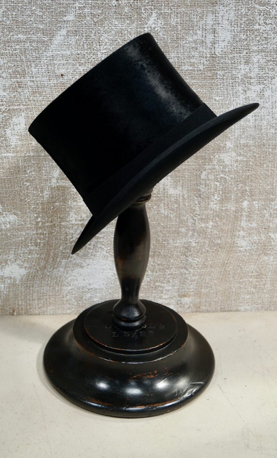 Antique Lincoln Bennett & Co Plush Silk Top Hat (SOLD)