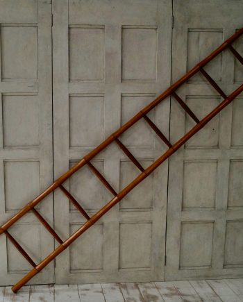Victorian Faux Bamboo Library Ladder (SOLD)