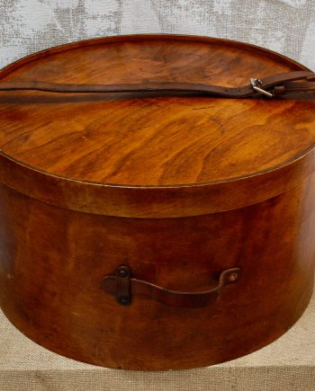 Large Victorian Bentwood Hat Box (SOLD)