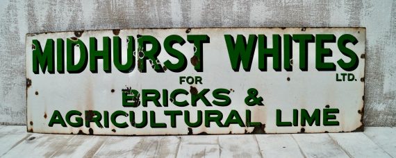 Vintage Midhurst Whites Adverting Sign (SOLD)