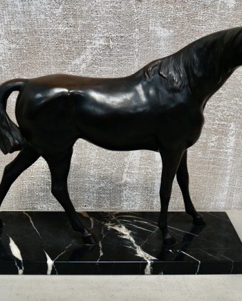 Rare Bronze Horse Statue By Stanislaus Capeque (SOLD)