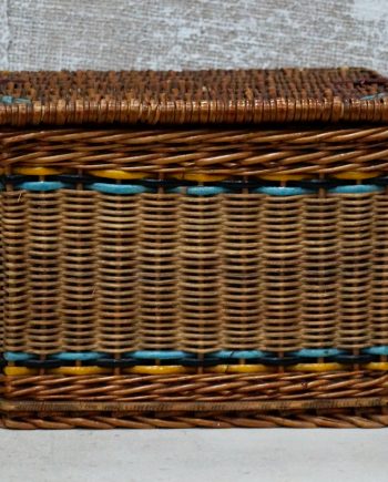 Antique French Wicker Hamper Sample