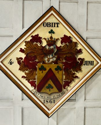 Large Antique Family Hatchment (SOLD)
