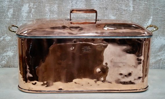 Large Victorian Copper Fish Kettle By Epicure (SOLD)