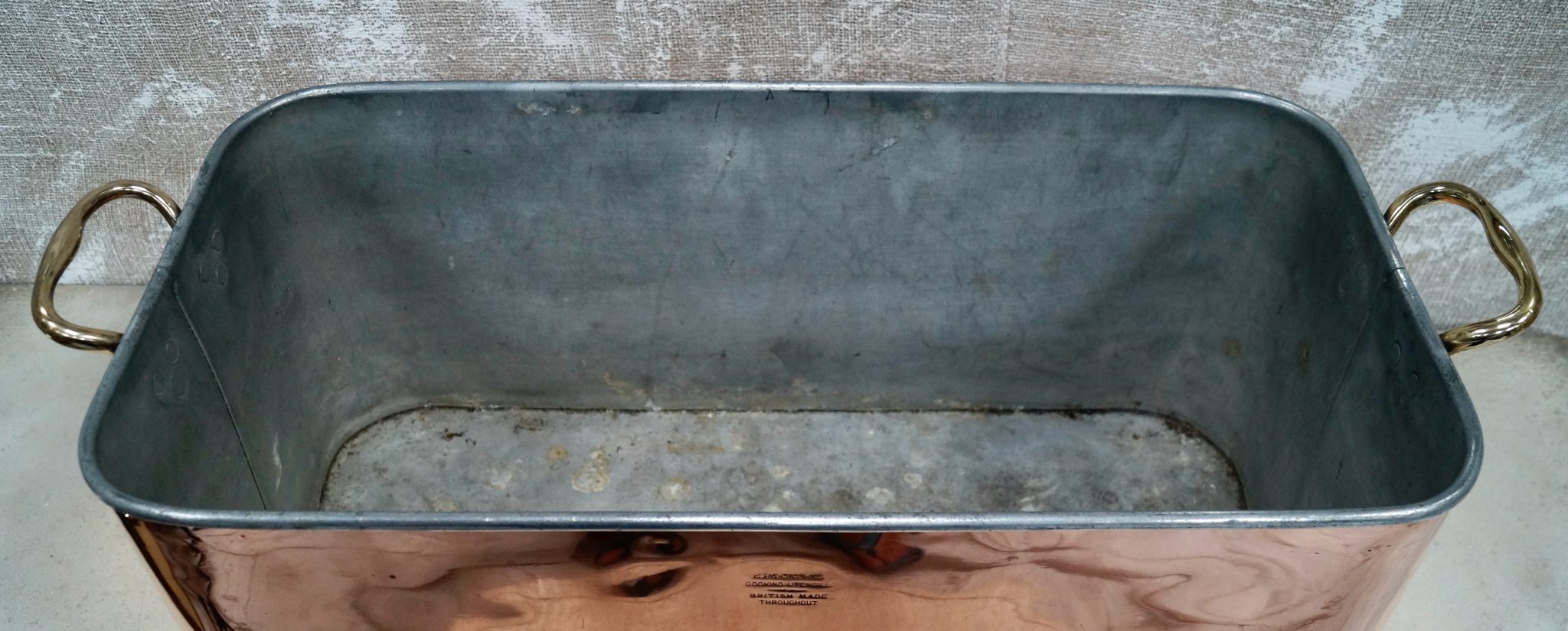 Large Victorian Copper Fish Kettle By Epicure (SOLD) Clubhouse