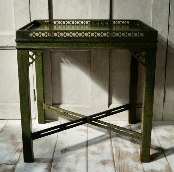 Chinese Chippendale Style Tea Table (SOLD)