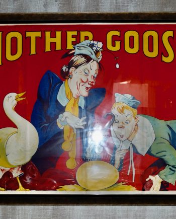 Vintage Framed Pantomime Poster By Albert Taylor (SOLD)