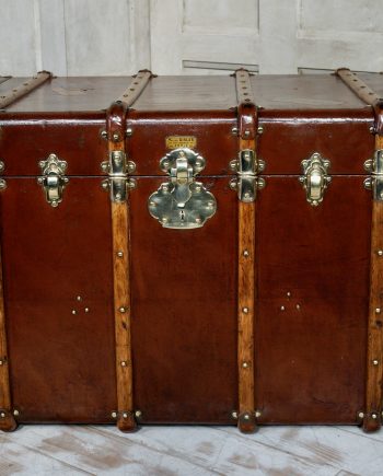 Large Antique “L. Gisler Paris” Travel Trunk (SOLD)