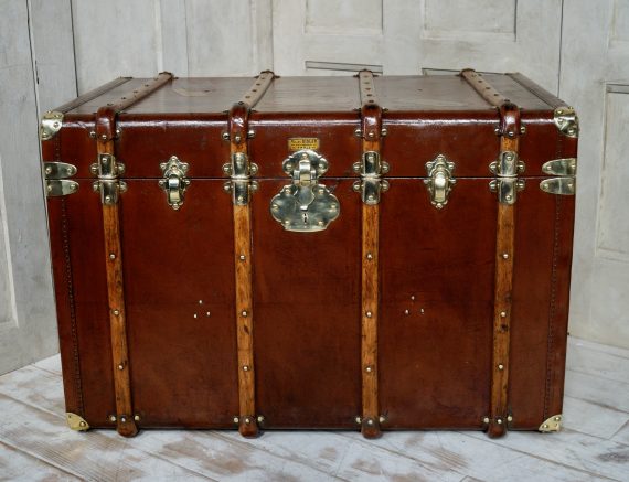 Large Antique “L. Gisler Paris” Travel Trunk (SOLD)