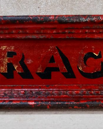 Victorian Cast Iron Horse Stable Name Plate (SOLD)