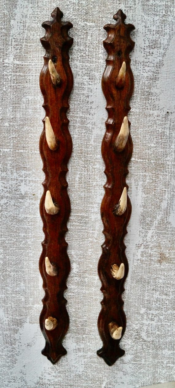 Victorian Red Deer Antler Display Racks (SOLD)