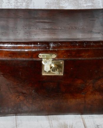 Victorian Peal & Co Leather Boot Trunk (SOLD)