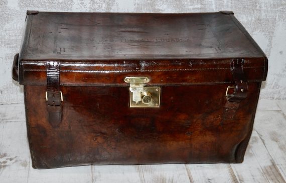 Victorian Peal & Co Leather Boot Trunk (SOLD)