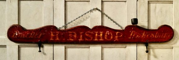 Antique Butchers Cart Advertising Board