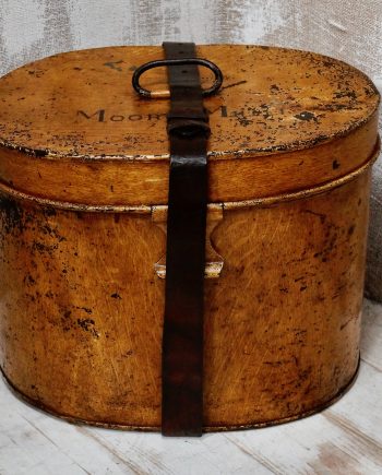 Victorian Scumble Glaze Family Hat Box (SOLD)