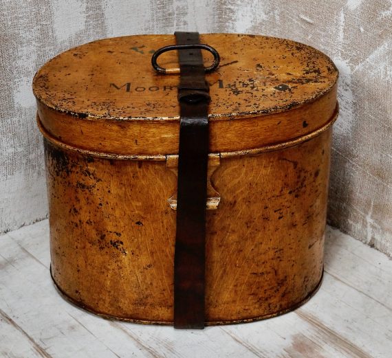 Victorian Scumble Glaze Family Hat Box (SOLD)