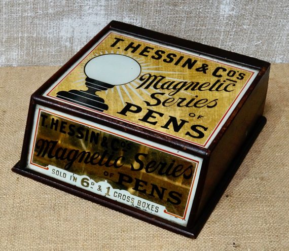 Antique T. Hessin & Co Magnetic Series Counter Display Case (SOLD)